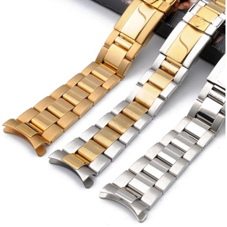 20mm Solid Stainless Steel Watch Band 316L Watch Strap for Men