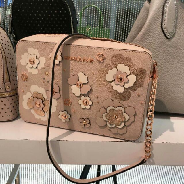 Michael kors jet set floral sale