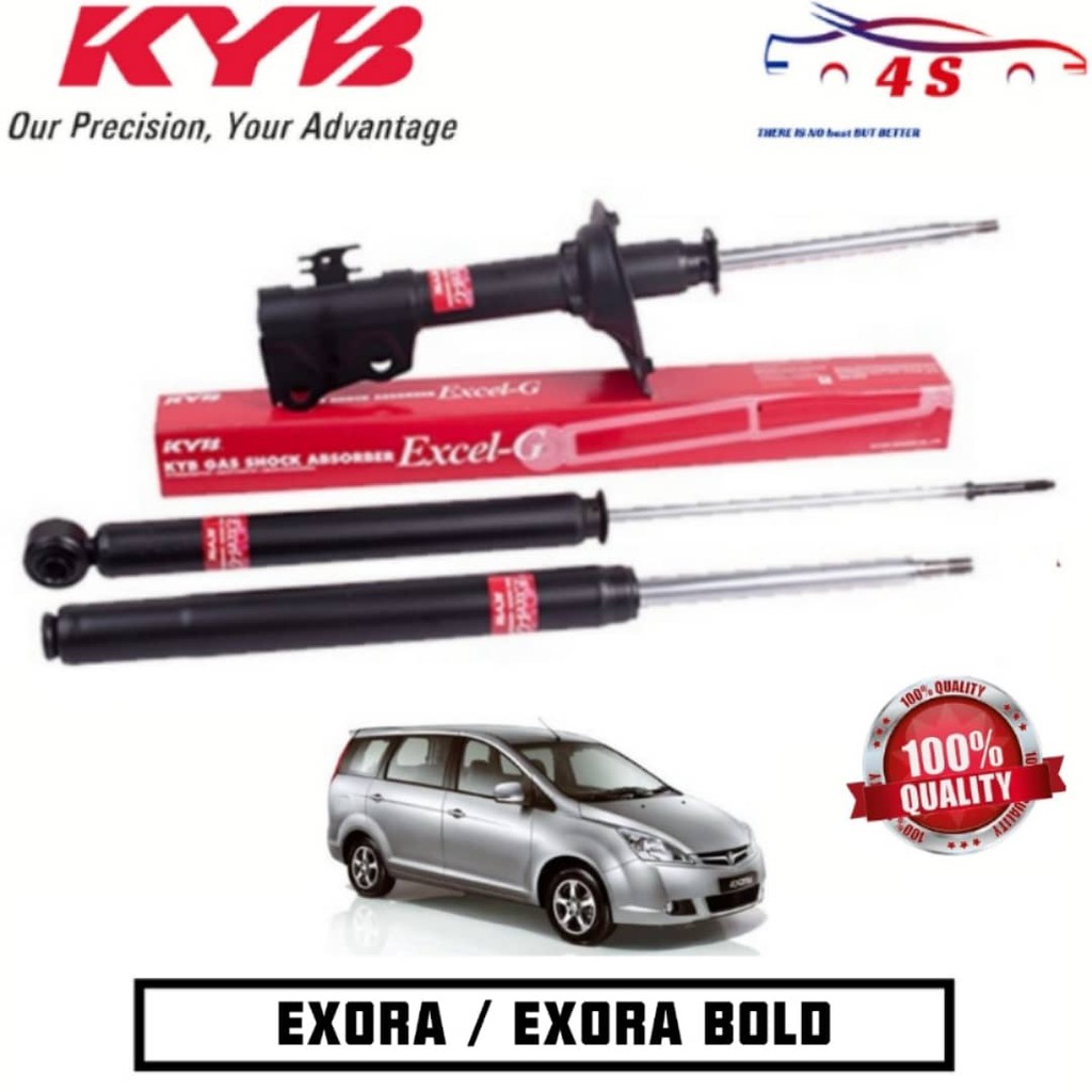 Kayaba Kyb Proton Exora Kyb Absorber Front And Rear Pcs Gas Type Shopee Malaysia