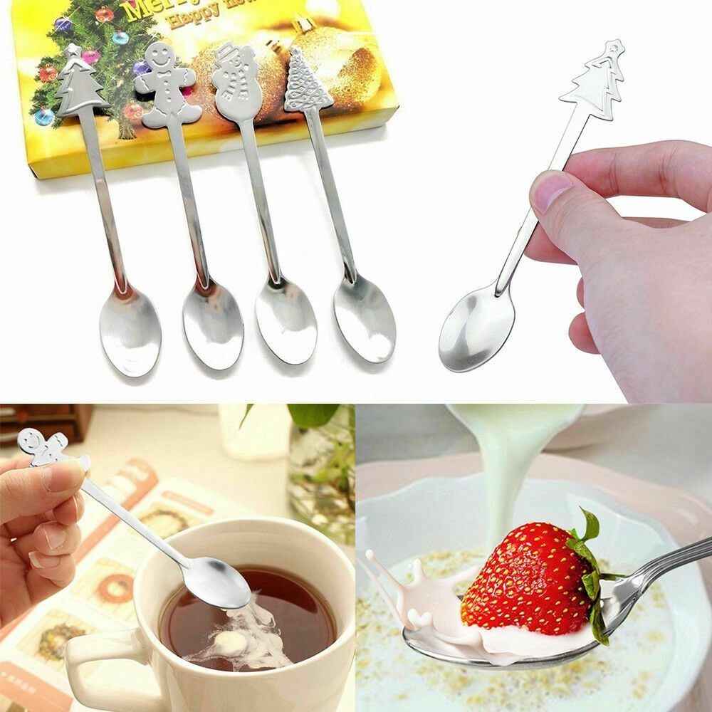 4Pcs Gold Retro Dragonfly Spoon Coffee Spoon Teaspoon Tableware Creative Sugar Spoon Tea Spoon Stir Bar Spoon Stirring Spoon, Cake Spoon, Long Handle Spoon Kitchen Gadget, Dessert Spoons
