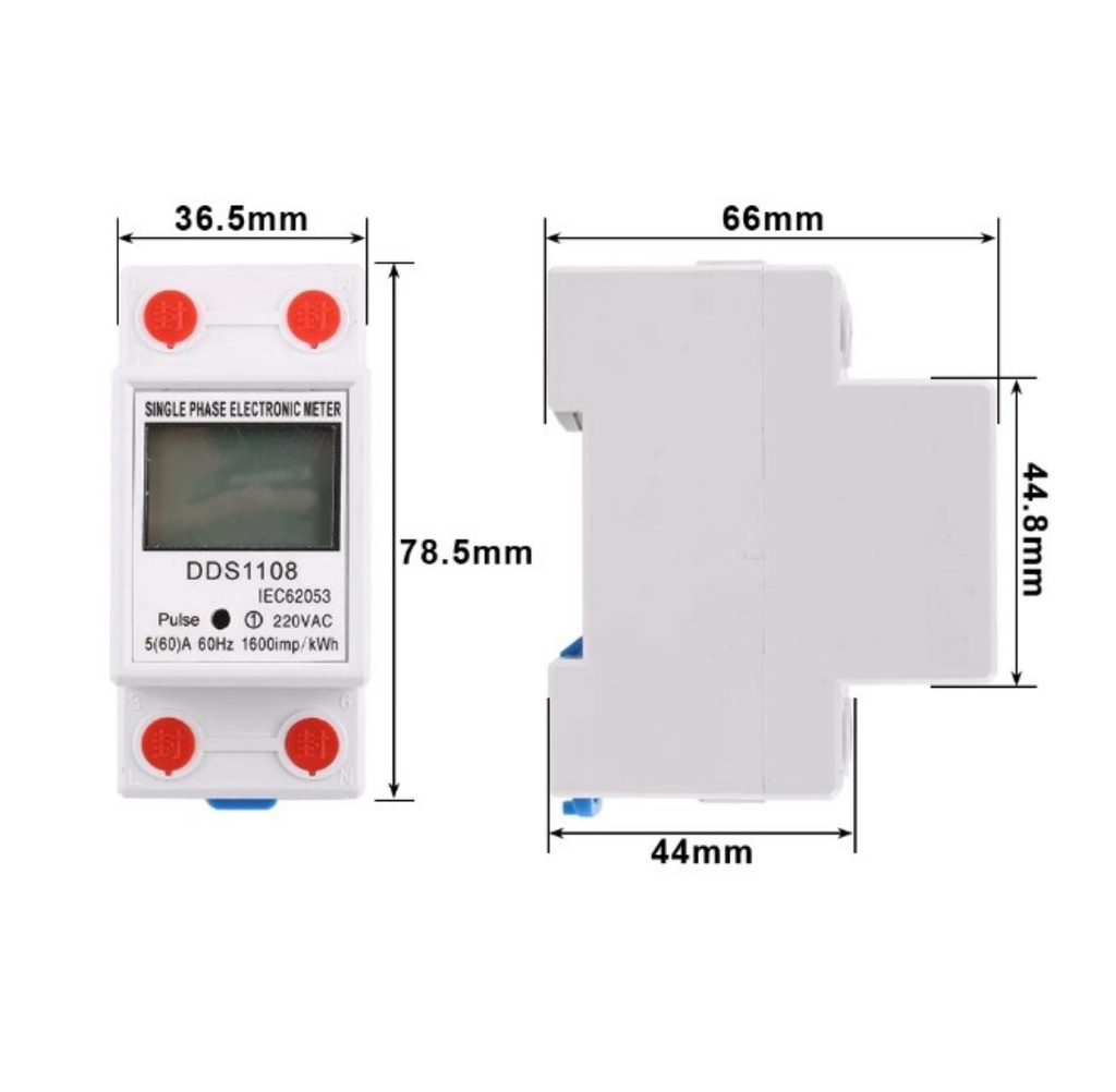 Sub Meter Digital Aircon Power Elektrik Monitor Meter Submeter Room ...