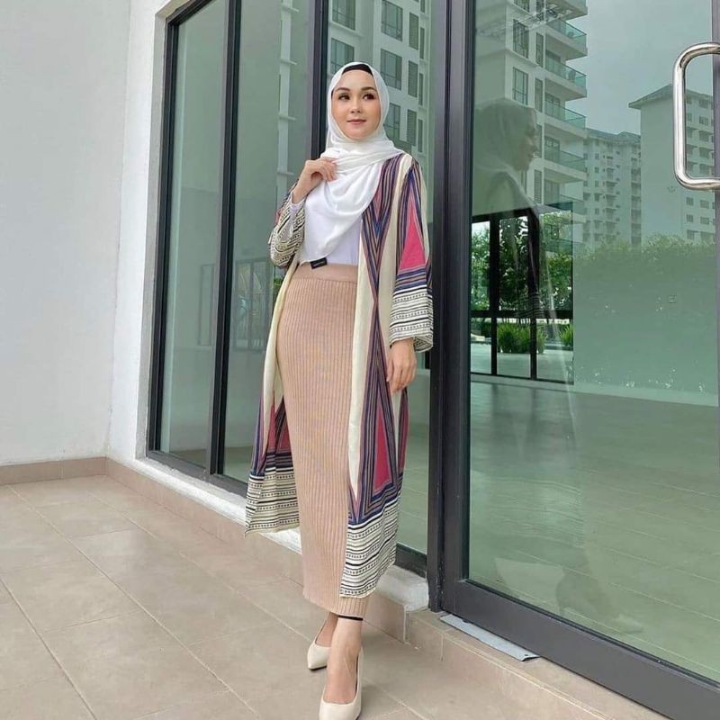 Fesyen Cardigan Labuh Cardigan Labuh New Arrival ❤️ Shopee Malaysia