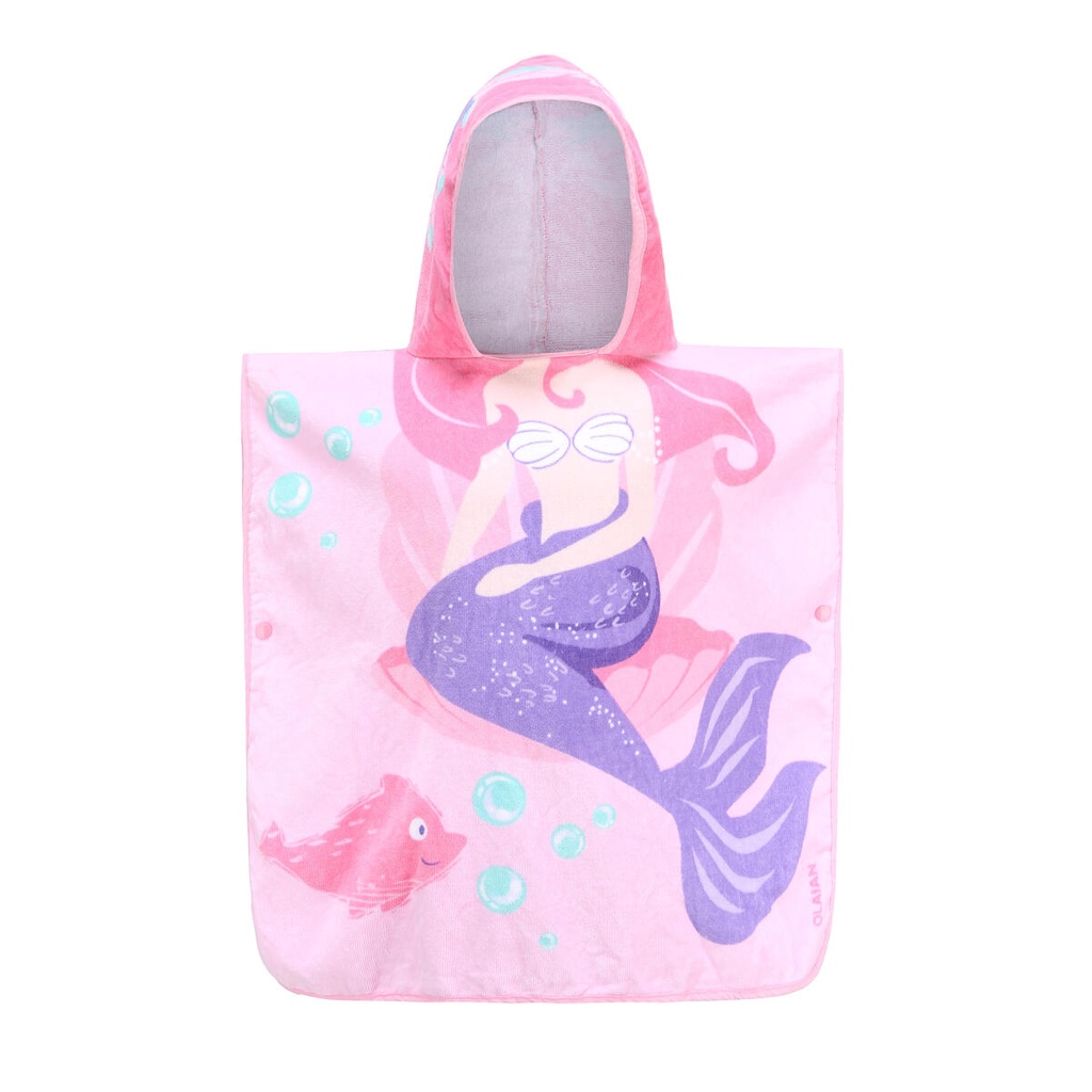 OLAIAN CN PON500 110 to 125 cm Pancho Mermaid Pink Shopee Malaysia