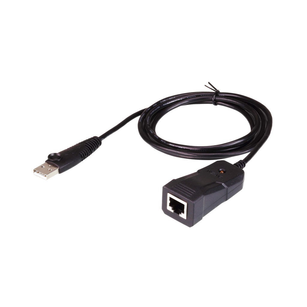 ATEN UC232B USB To RJ-45 (RS-232) Console Adapter - Support Straight ...