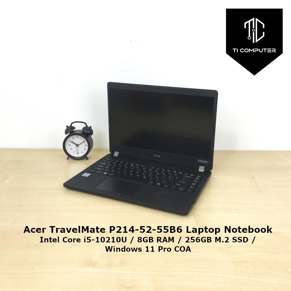 Acer TravelMate P214-52-55B6 N19Q7 Intel Core i5-10210U 8GB RAM 256GB M ...