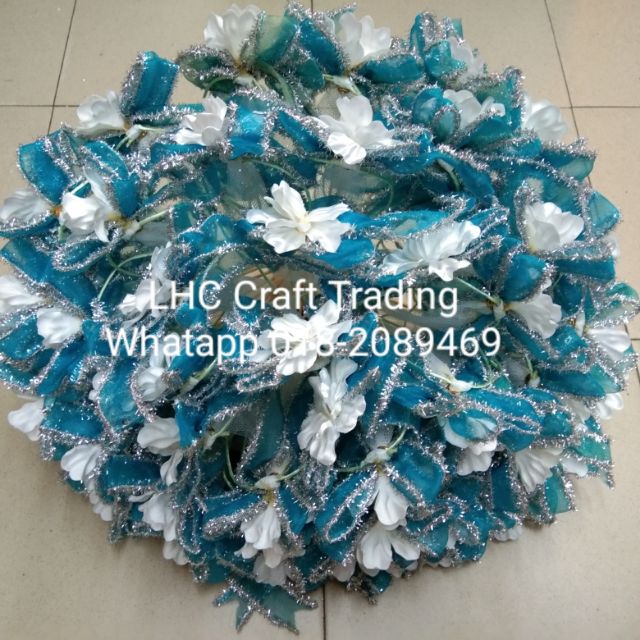 Bunga telur riben manik rantai 50pcs | Shopee Malaysia