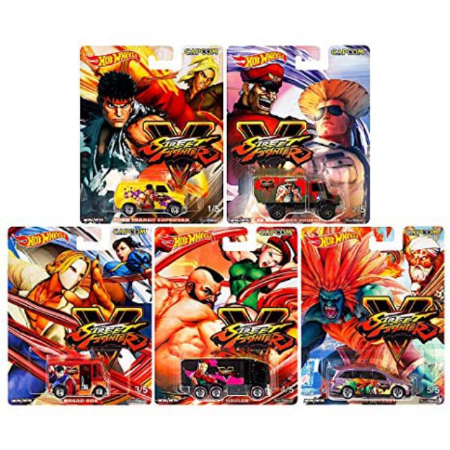 Street fighter cheap hot wheels