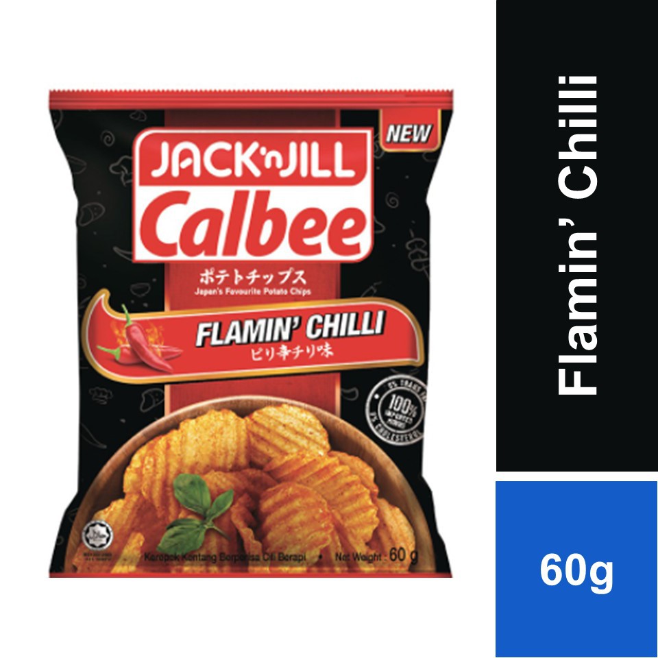 Jack ‘n Jill Calbee - Flamin’ Chilli (60g) | Shopee Malaysia