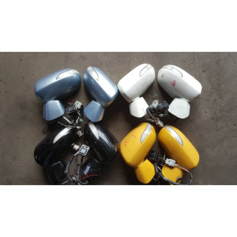 Honda Jazz City 2005 2008 GD3 GD8 Auto Flip Side Mirror With Signal & Switch Shopee Malaysia