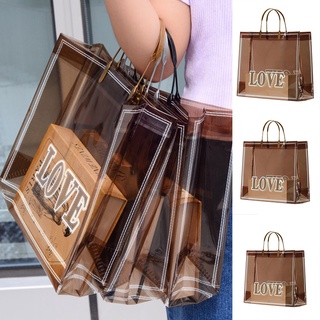 Handbag Murah - LV CLASSIC SHOPPING BEG TRANSPARENT JELLY