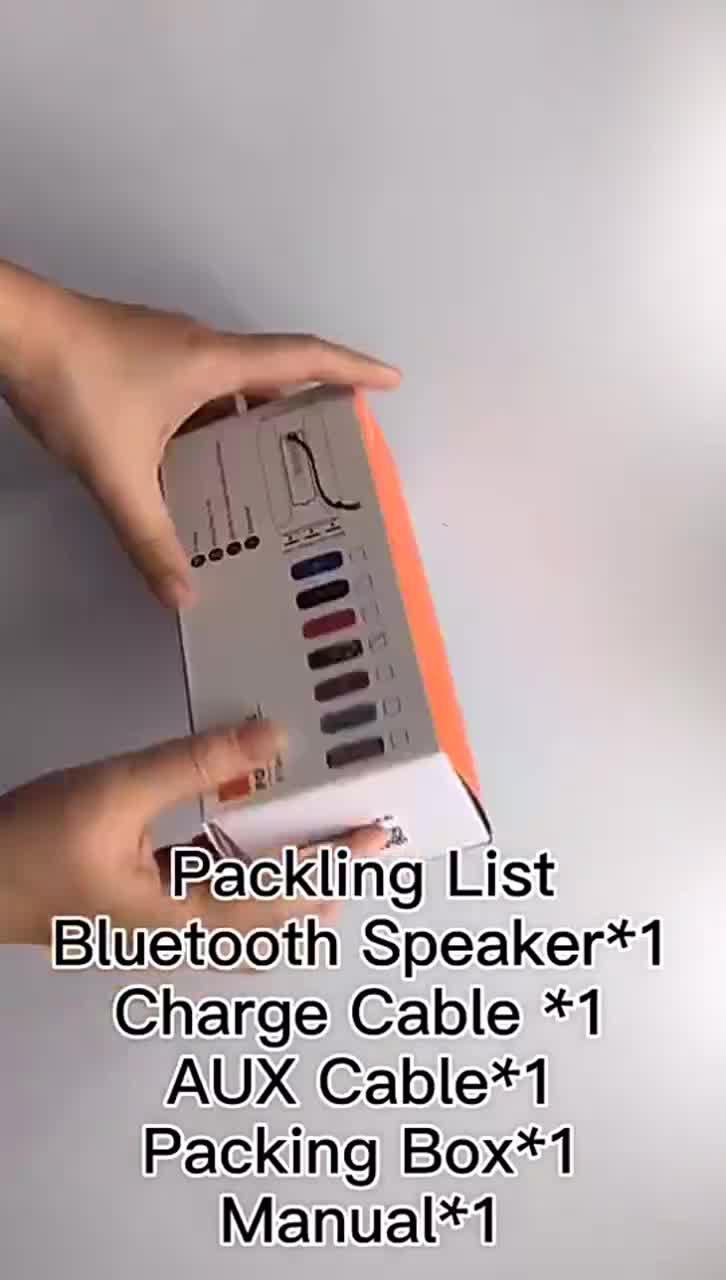T&G TG117 Portable Bluetooth Speaker Wireless Bass Column Waterproof ...