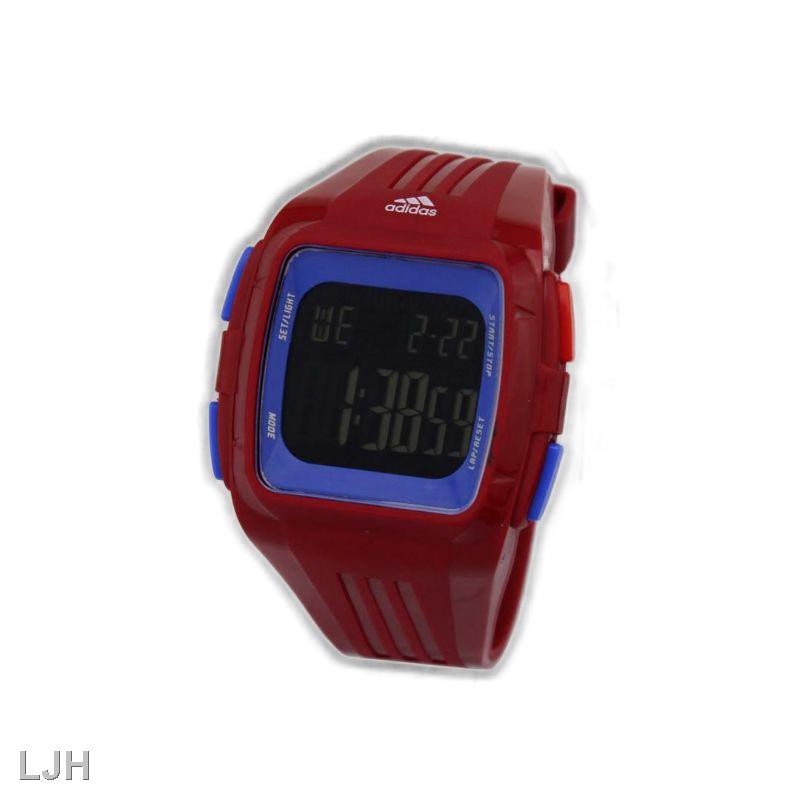 tali jam Sport Adidas for man women exclusive smart casual wear digital function watch rubber strap. Shopee Malaysia