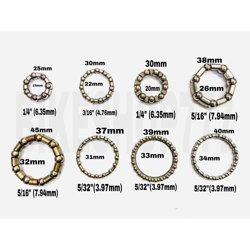 Bearing Bicycle/ Bearing Basikal / Bearing Crank/ Bearing Handle Stem