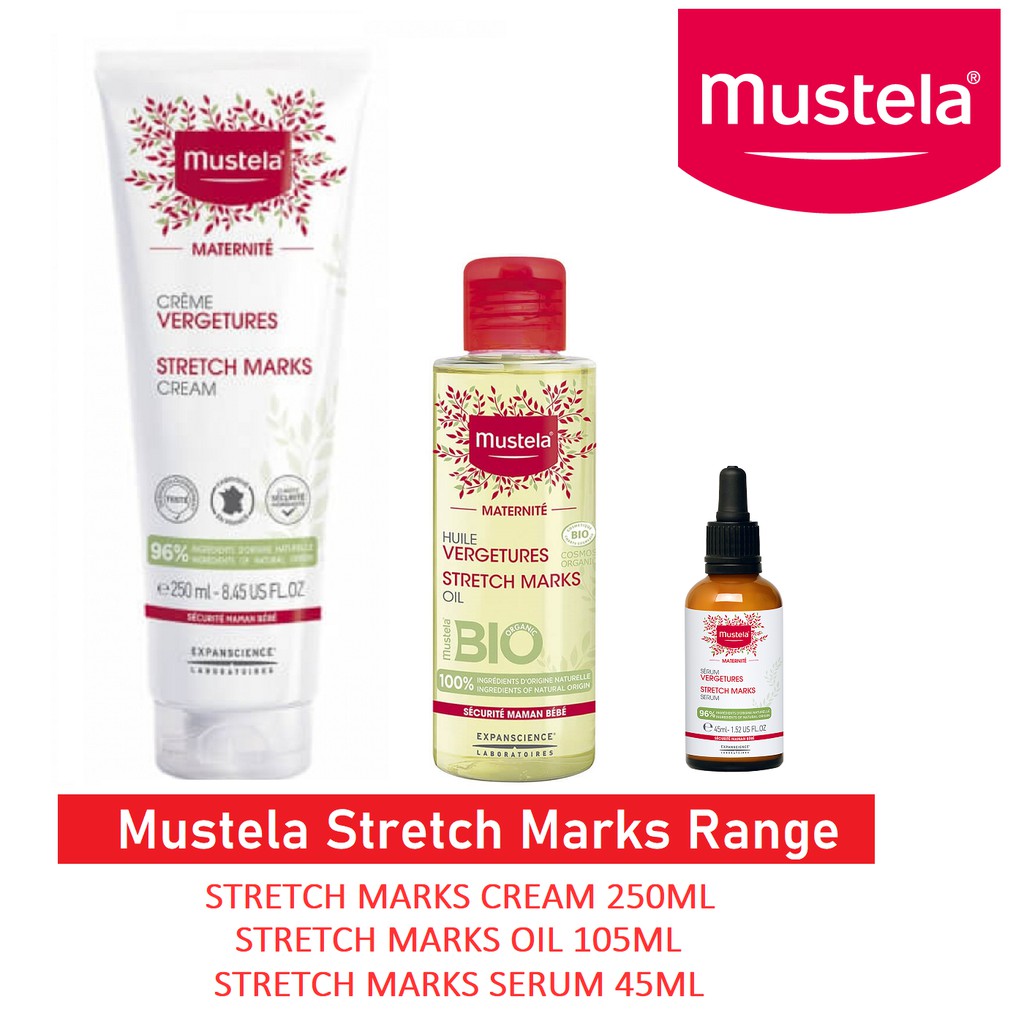 Mustela stretch best sale mark oil