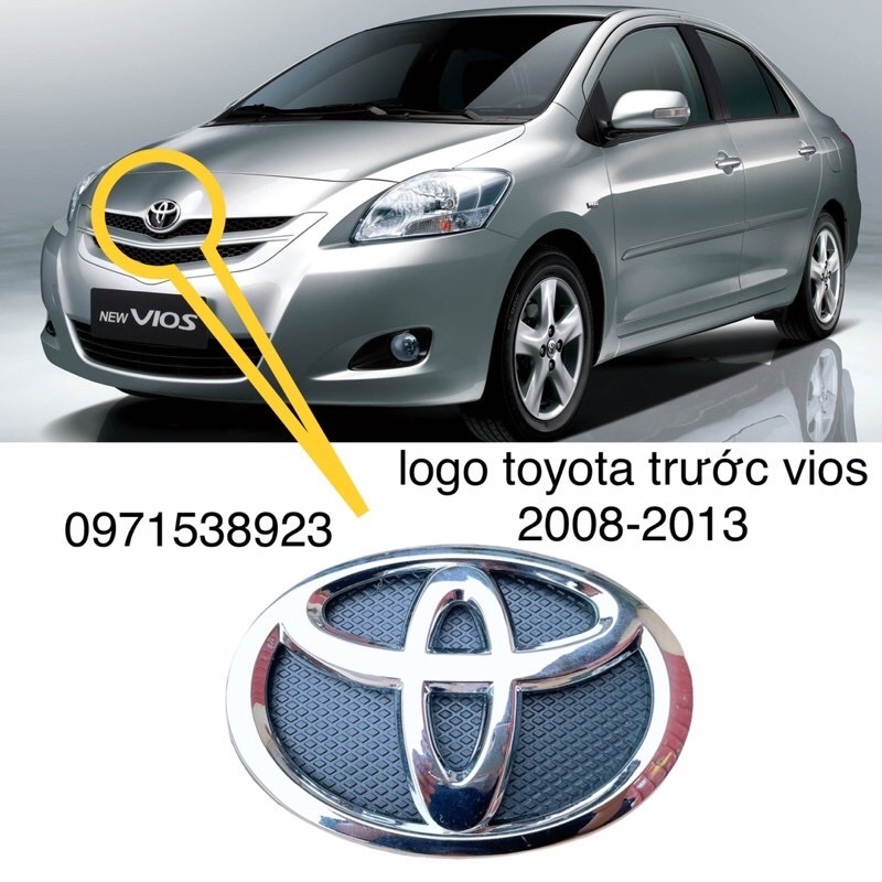 Front Steering Wheel logo toyota vios 20082012 Genuine toyota oem