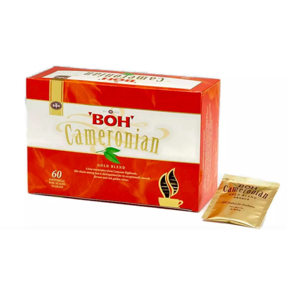 (clearance) BOH Cameronian Gold Blend Teabag Boh Tea Bag 60's 120g ...