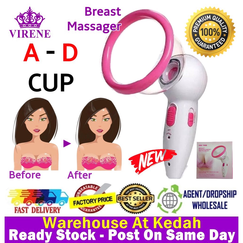 Rechargeable Infrared Enlargement Breast Massager Bust Enlarge Machine ...