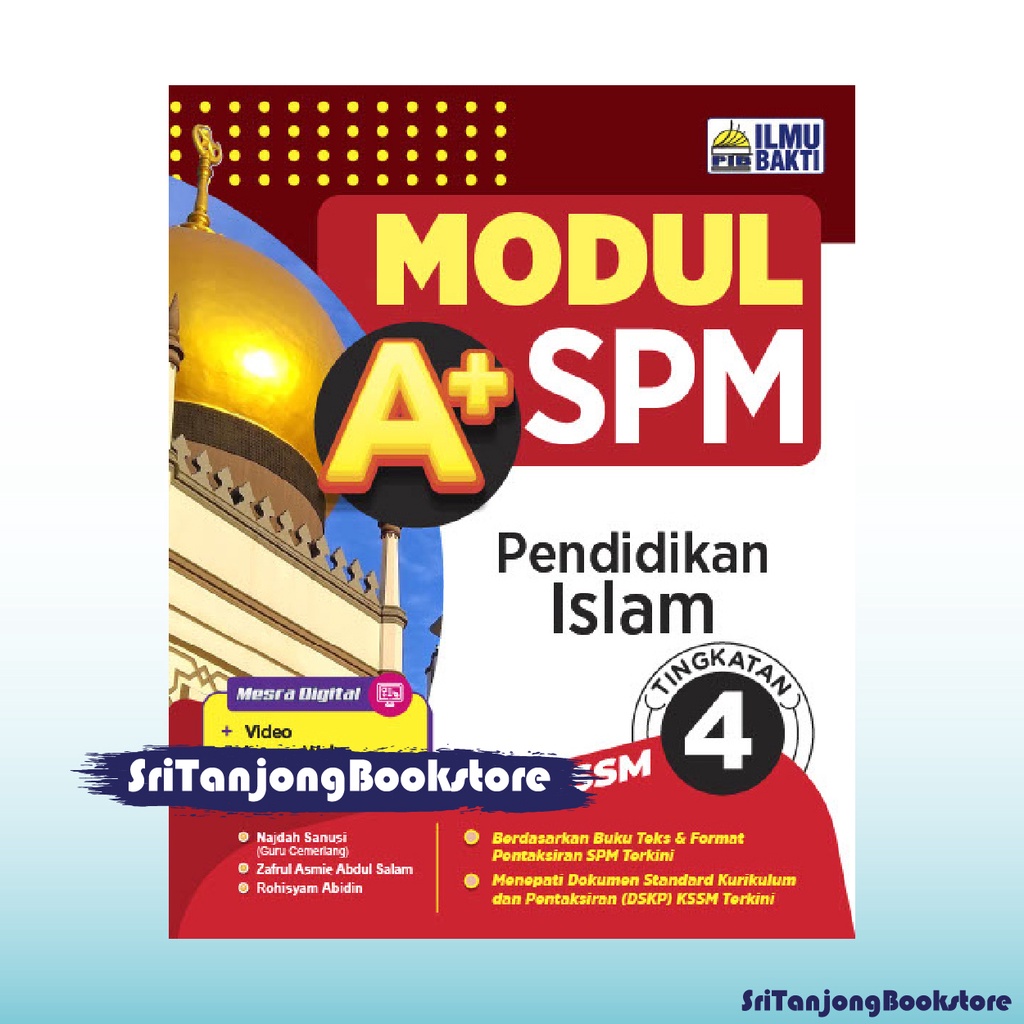 Sri Tanjong Ilmu Bakti Buku Latihan Modul A Spm 2022 Pendidikan Islam Tingkatan 4 Kssm 