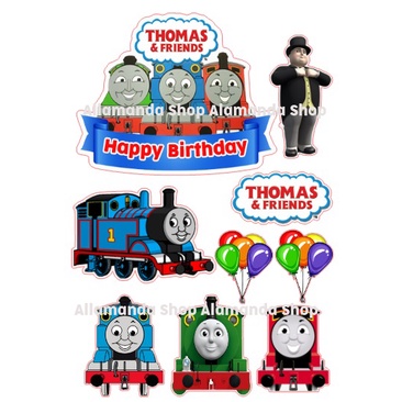 THOMAS AND FRIENDS CAKE TOPPER | Shopee Malaysia