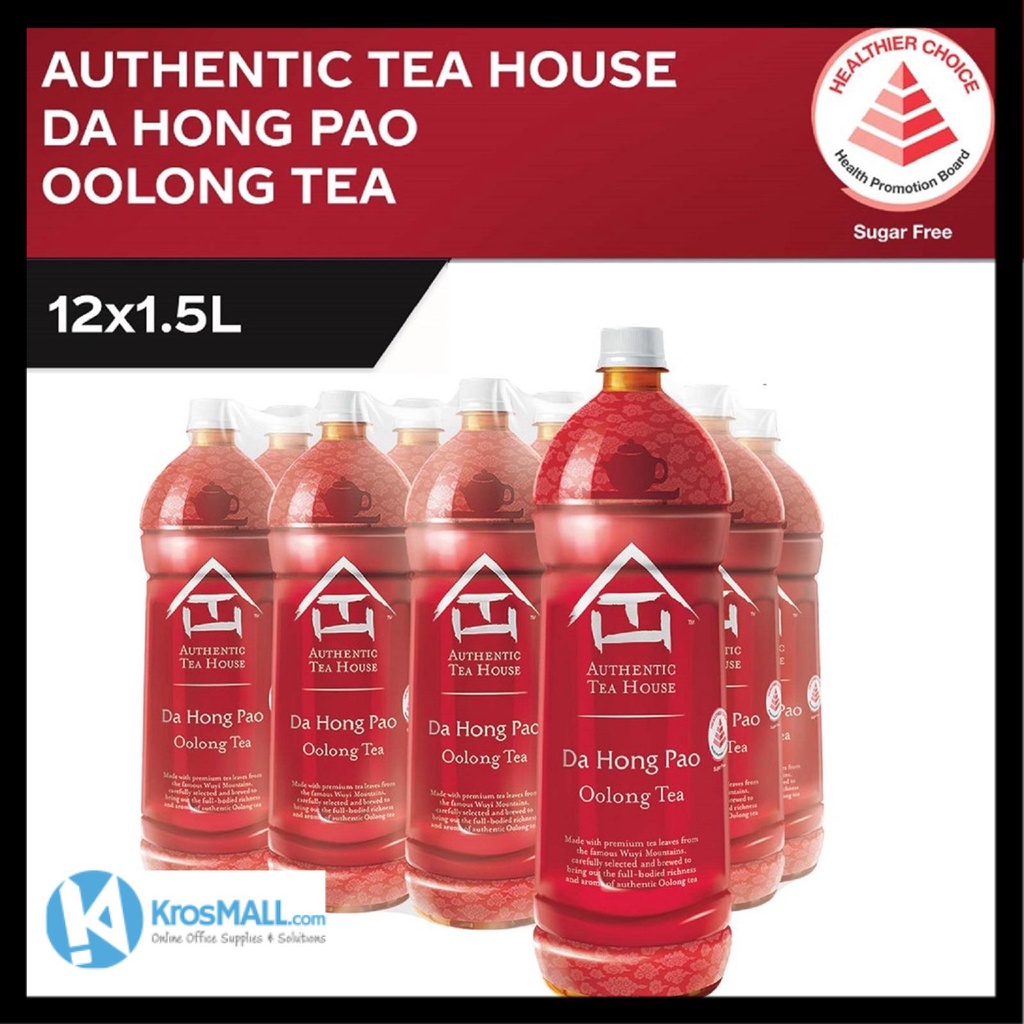 Authentic Tea House Oolong Tea PET 1.5L x 12 Shopee Malaysia