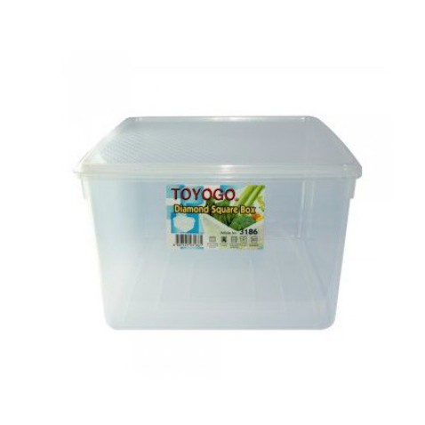 TOYOGO 13Lit Plastic Container Storage Box Food Bekas Kotak Plastik ...