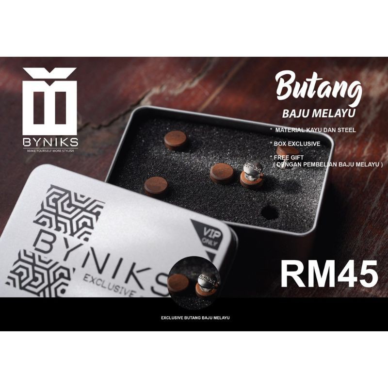 BUTANG BAJU MELAYU EXCLUSIVE BYNIKS | Shopee Malaysia