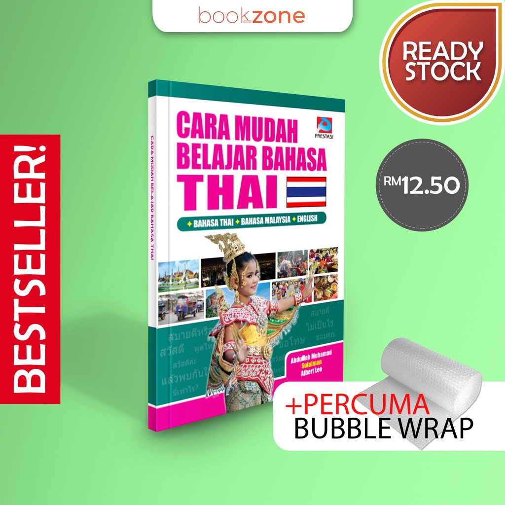 [ 100% Original ] Cara Mudah Belajar Bahasa Thai Buku Kaedah Bertutur ...