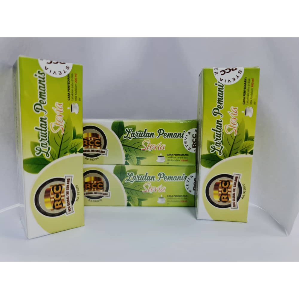 STEVIA RCC GLOBAL ORIGINAL (2 bottles x 10ml ) - STEVIA NATURAL ...