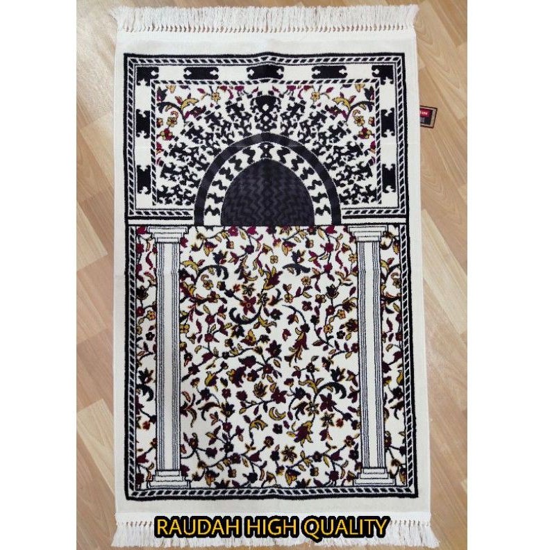 Sejadah Raudhah Putih Eksklusif / Sejadah Corak Raudah Sejadah Al ...