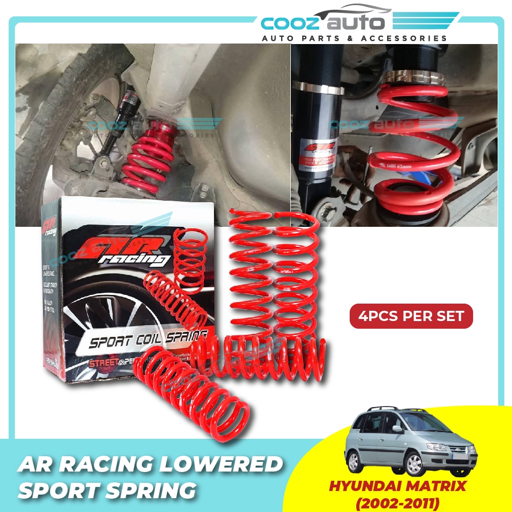 [ CLEARANCE ] HYUNDAI MATRIX 2002 - 2011 AR RACING LOWERED SPORT COIL ...
