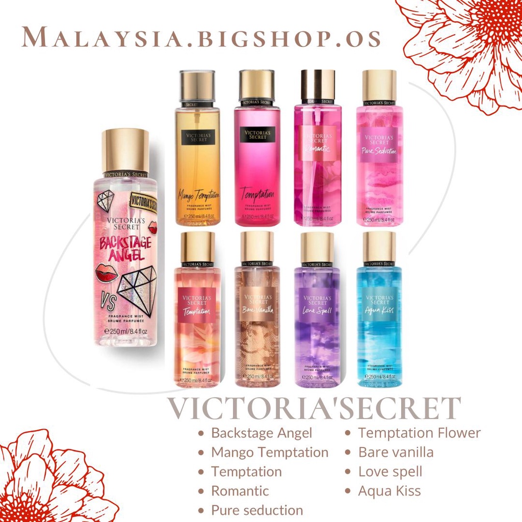 100 original VICTORIA SECRET PERFUME REJECT 250ML Shopee Malaysia