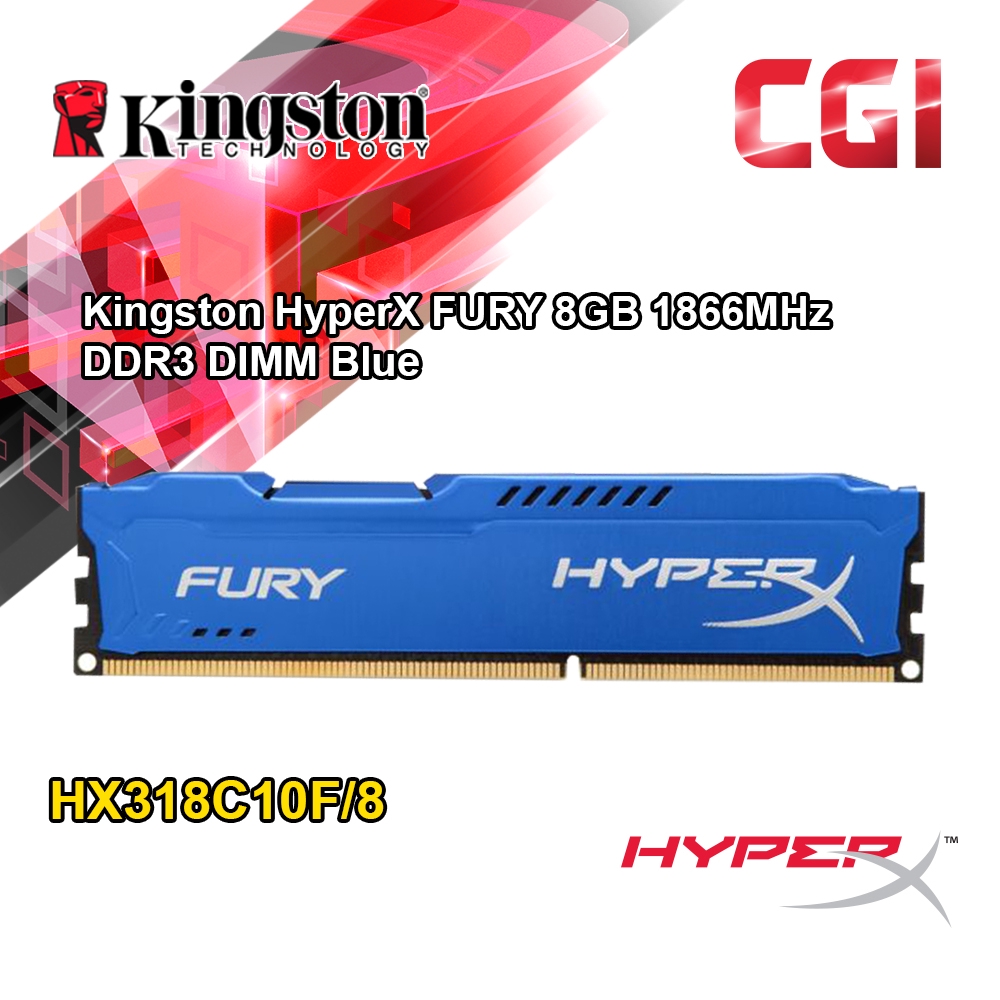 Kingston hyperx discount fury 1866mhz ddr3