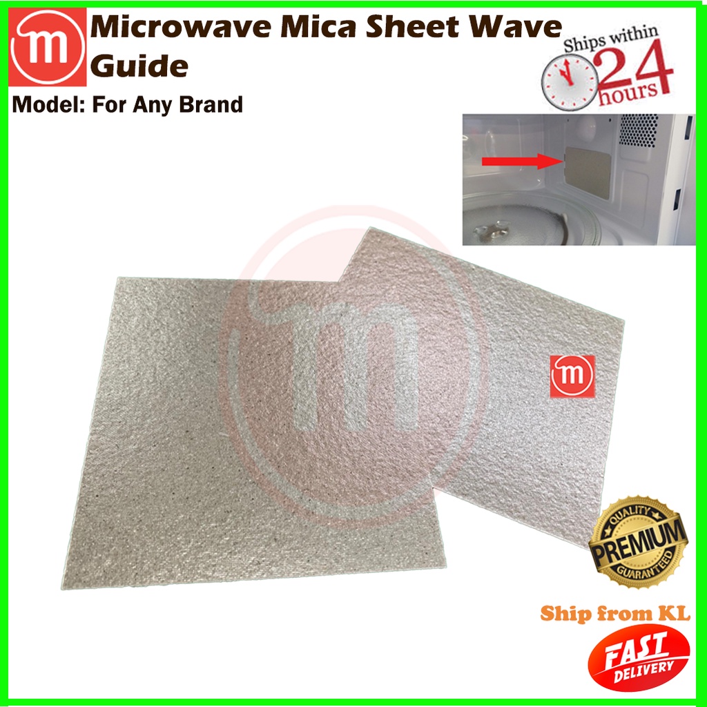 MICROWAVE WAVE GUIDE COVER MICA SHEET (130x120mm) PCOVPA1312WH Shopee