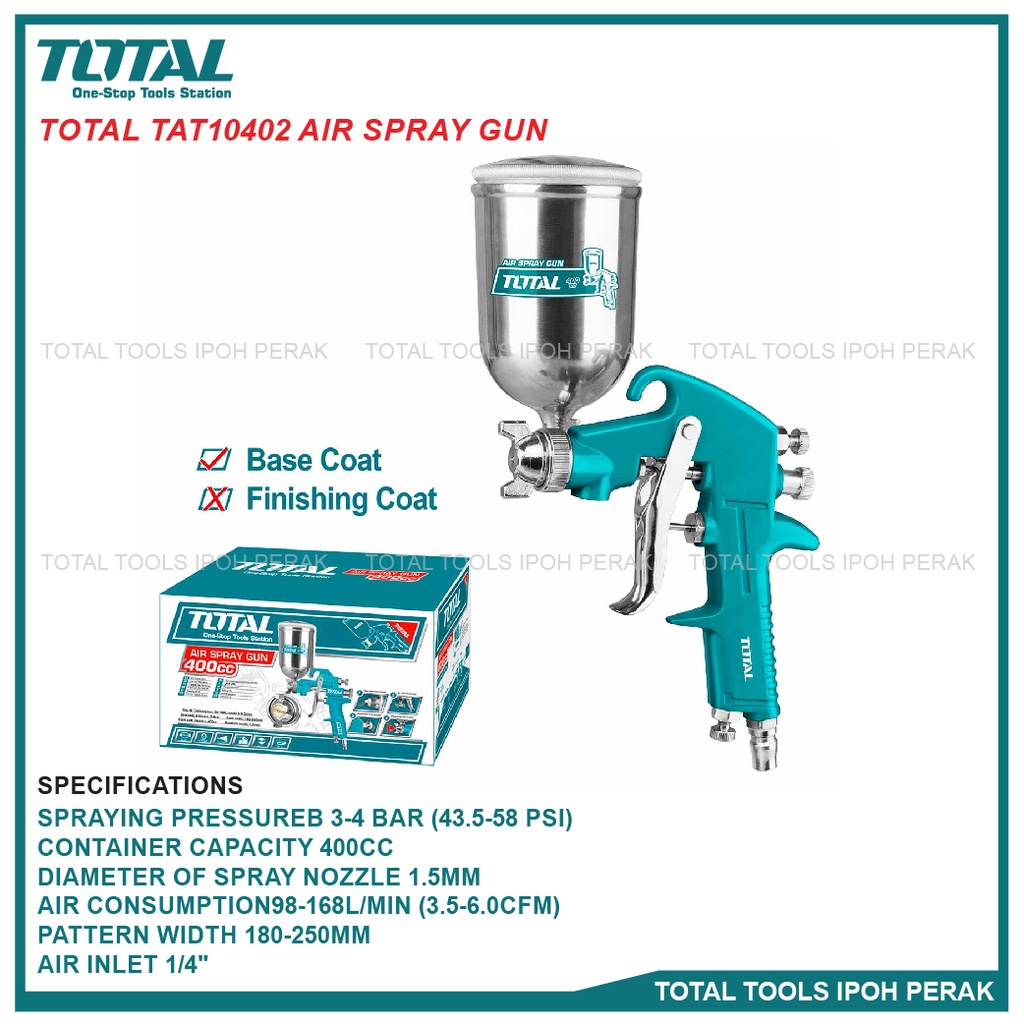 TOTAL TAT10402 Air Spray Gun Shopee Malaysia