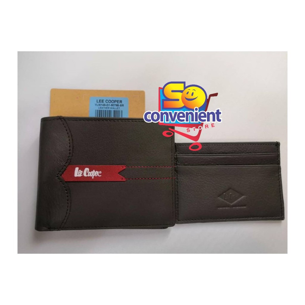 LEE COOPER Genuine Leather Wallet -YLW044-G2-50990 BR