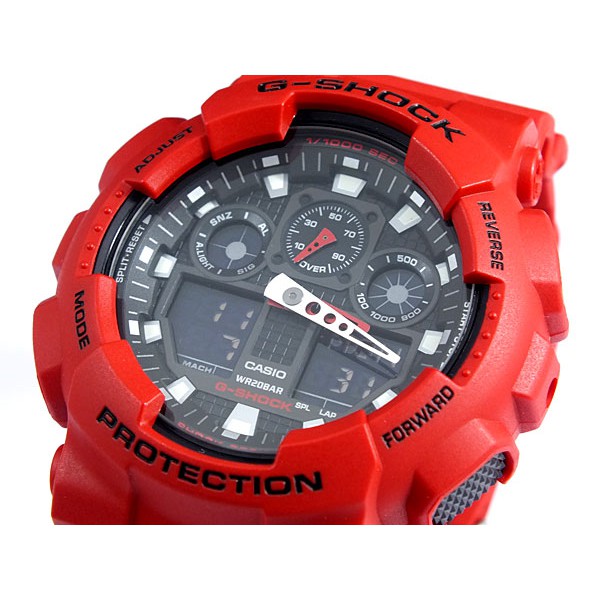 Casio ga sales 100 red