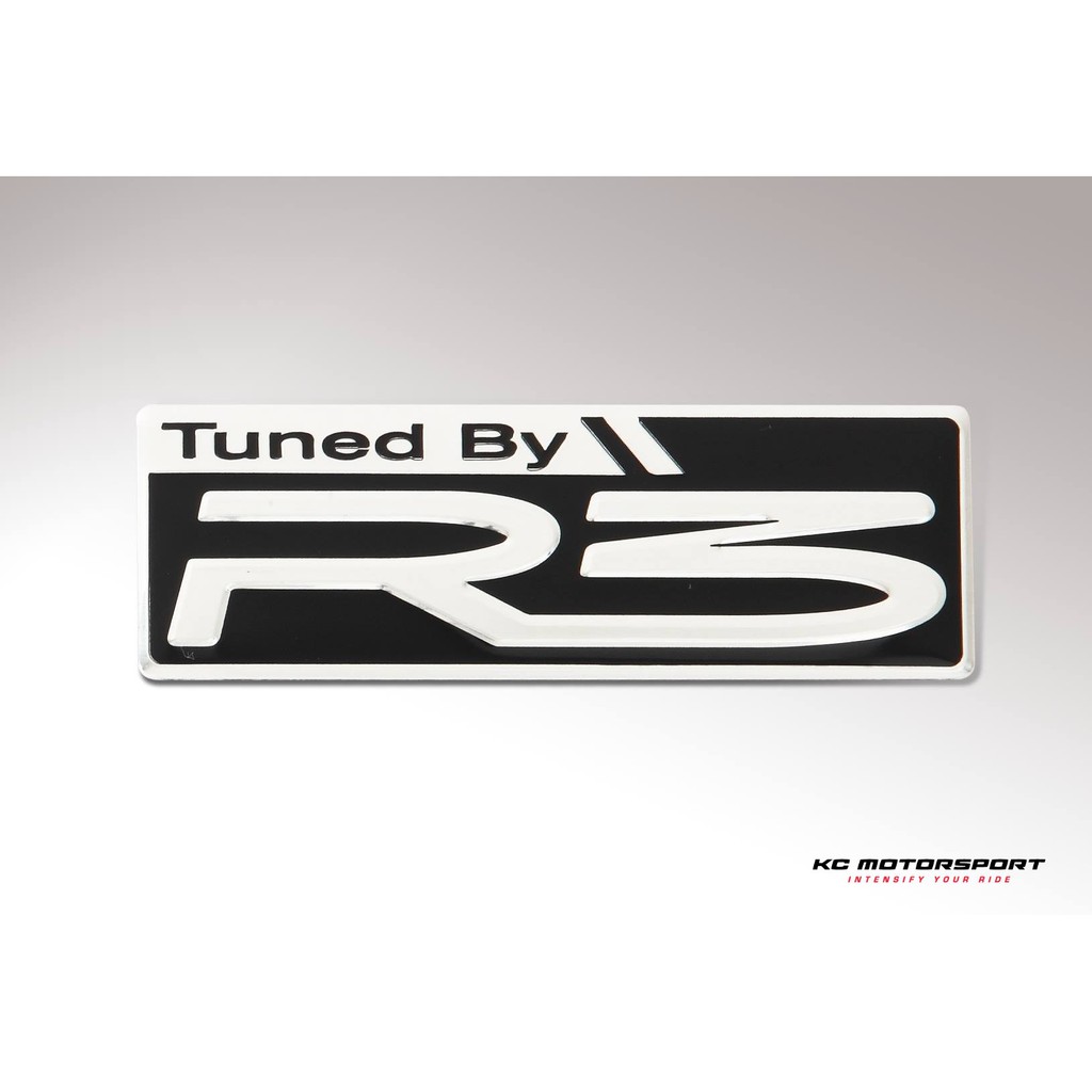 ORIGINAL R3 Proton Motorsport "Tuned by R3" Epoxy Badge / Emblem