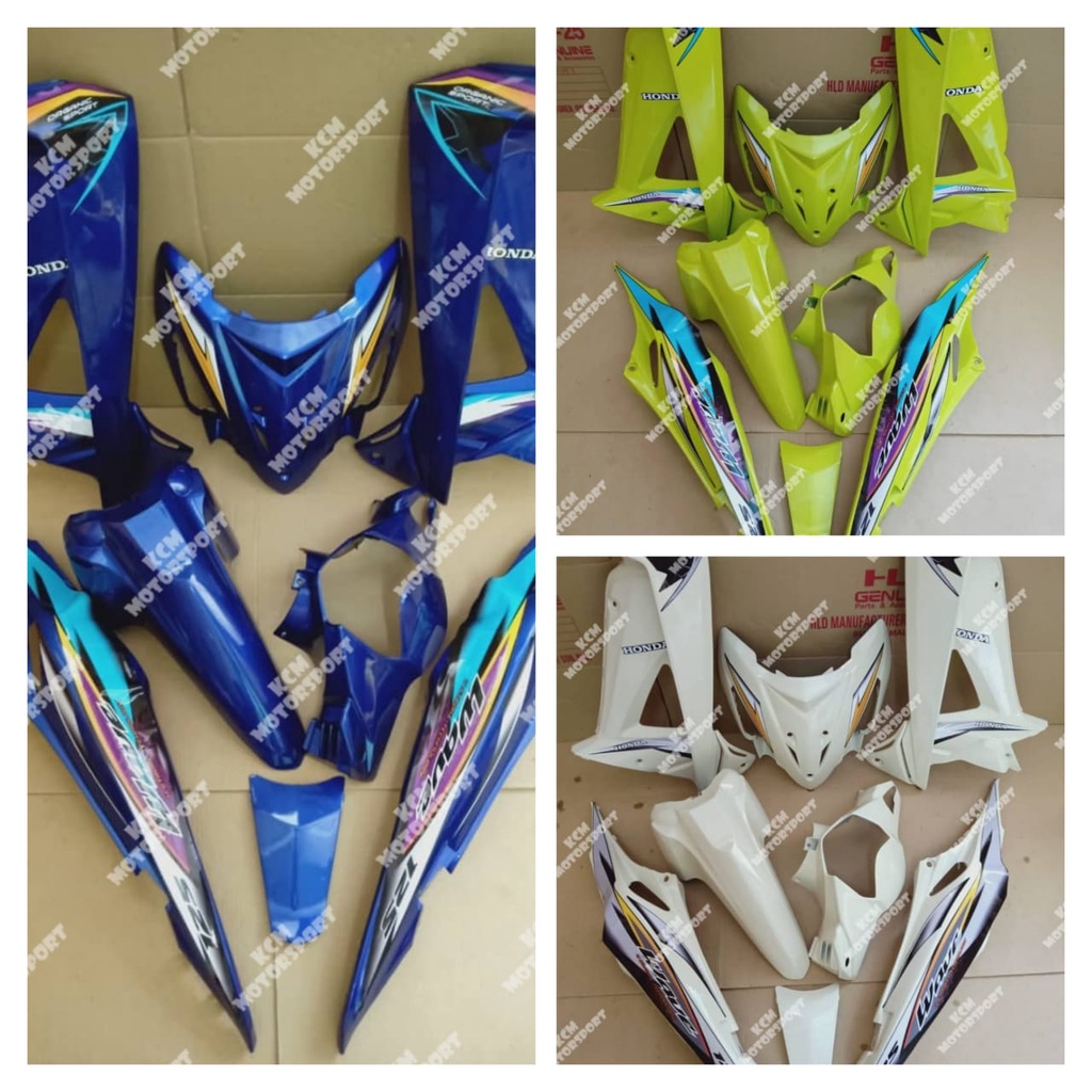 BODY COVER COVERSET HONDA WAVE 125X ULTIMO 125 X THAILOOK | Shopee Malaysia
