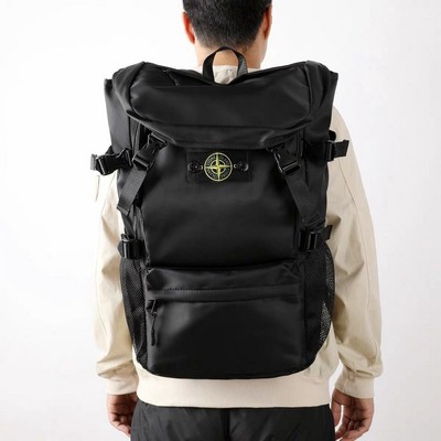 STONE ISLAND new super large travel retro backpack Shopee Malaysia