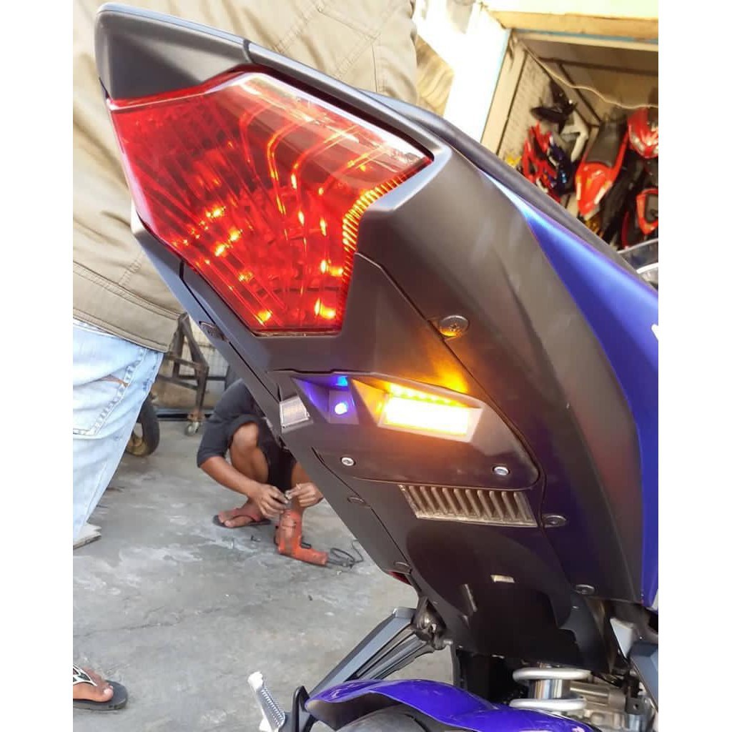 YAMAHA R15 V3 MT15 MT25 R25 V1 V2 UNDERTAIL FENDERLESS WITH LED