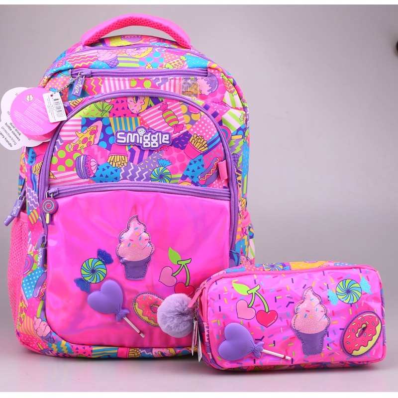 Australia Original High Quality Smiggle Backpack Boys Cool