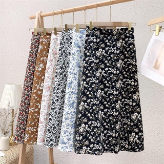 Floral skirt outlet shopee