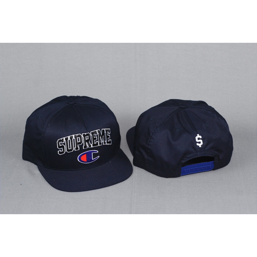 Supreme x champion store snapback