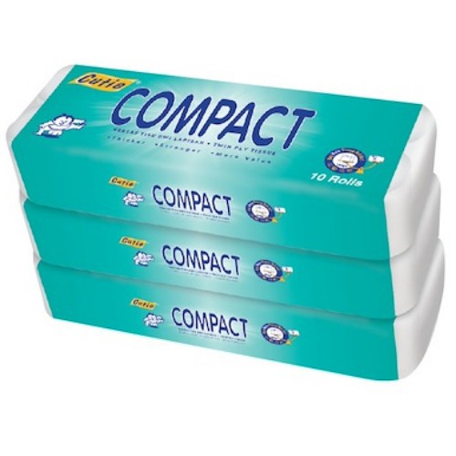 Cutie Compact Toilet Rolls (3 x 10 Rolls ) | Shopee Malaysia