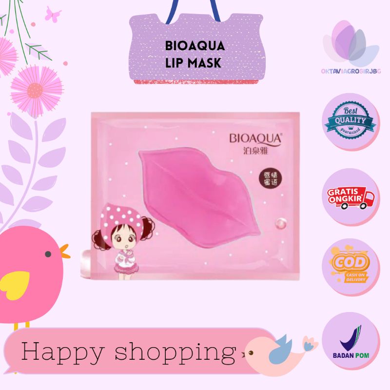 Bioaqua LIP MASK // CRYSTAL COLLAGEN MASK Shopee Malaysia