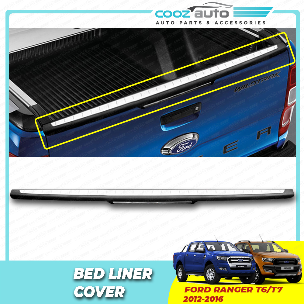 Ford Ranger T6 T7 2012 - 2016 Rear Bumper Pad Bed Liner Cover | Shopee ...