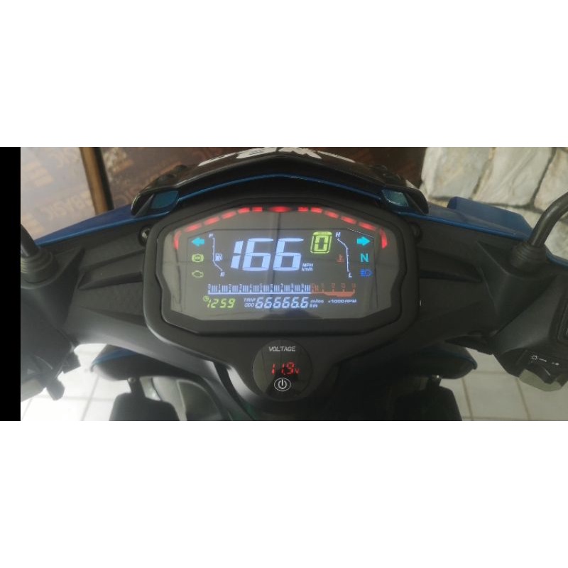 meter Ducati custom Yamaha lc135 v2-v7
