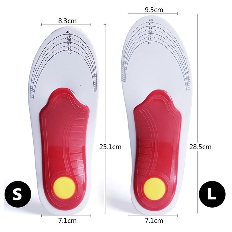 High Quality Orthopedic Gel Insole High Arch Support Insoles Cushion