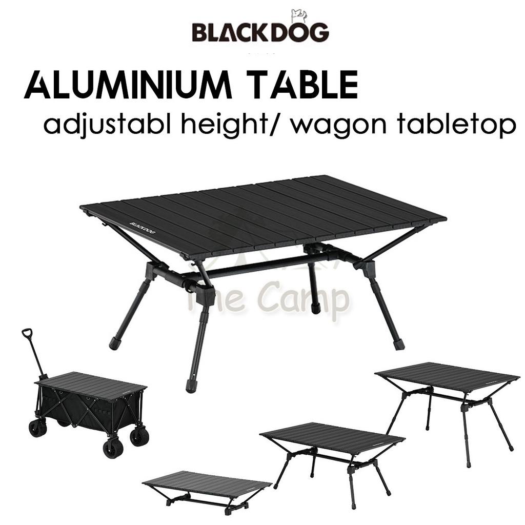 Blackdog Adjustable Aluminium Alloy Folding Table Foldable Wagon Table