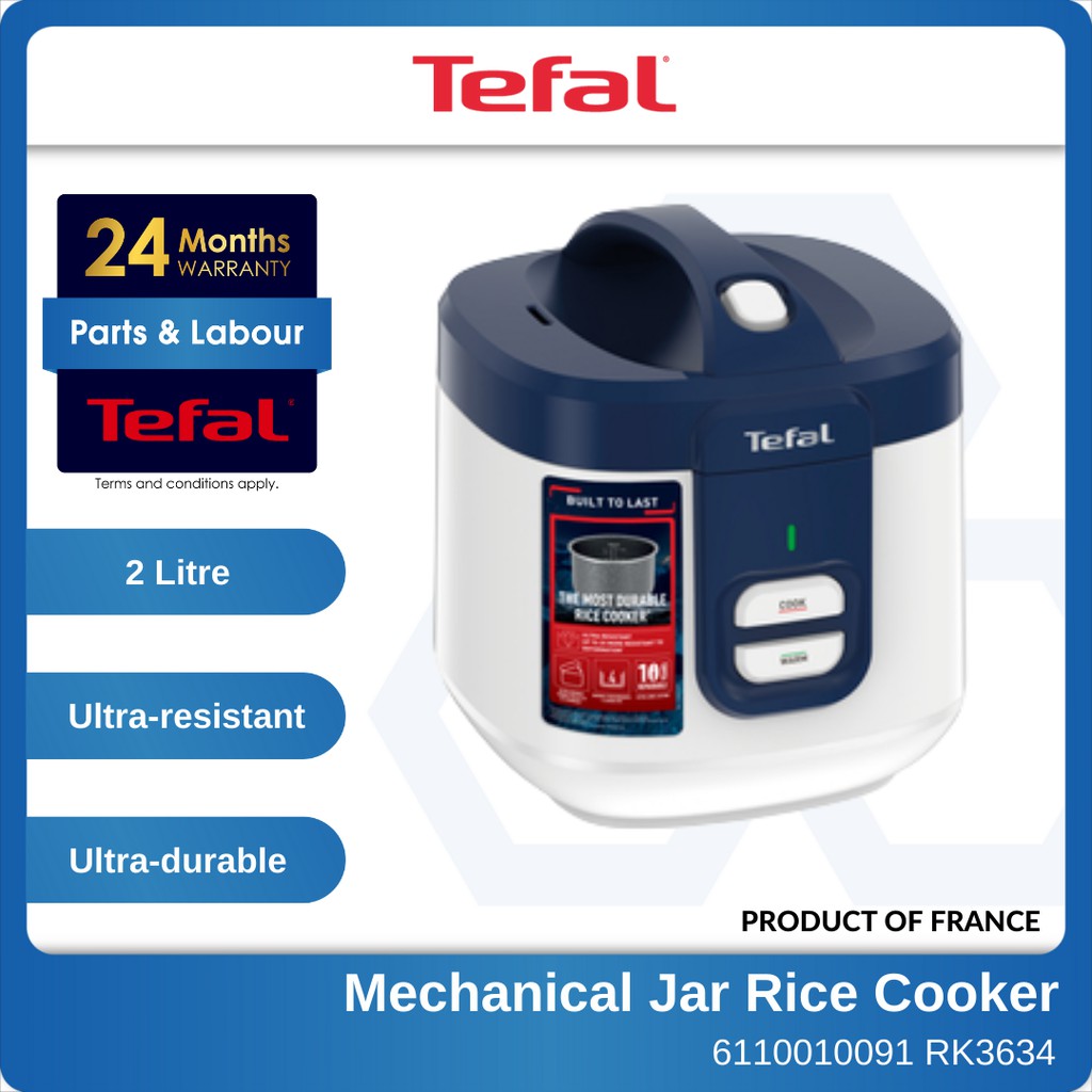 TEFAL Everforce Mechanical Jar Rice Cooker 11 cups Periuk Nasi Masak